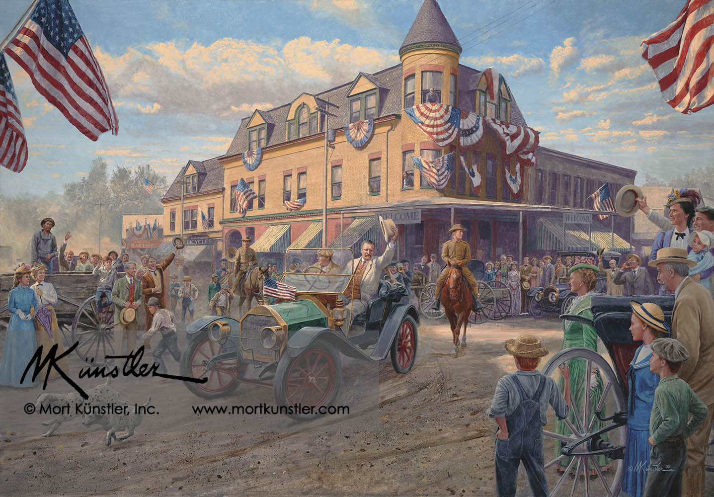 Teddy’s Fourth of July – limited edition print