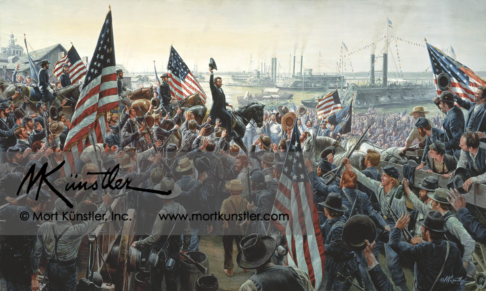 Glorious Fourth, The - limited edition print – The Official Mort