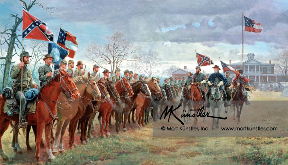 Review at Moss Neck, The - limited edition print