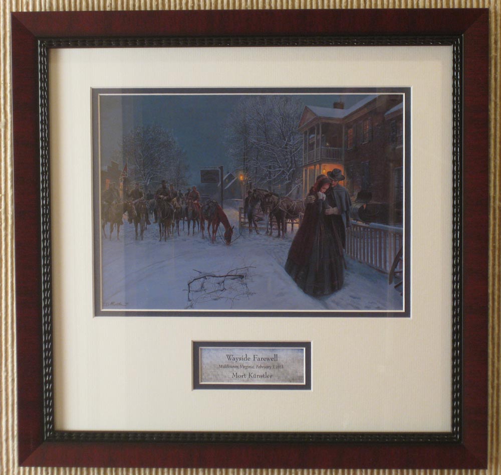 Wayside Farewell – Framed Print