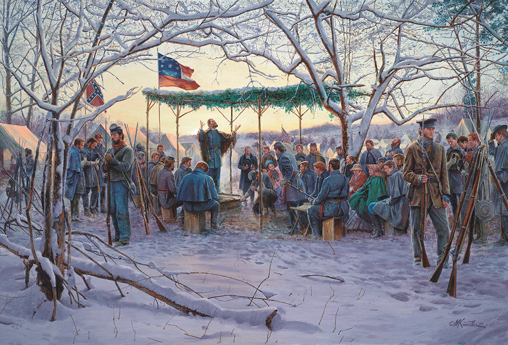 Sunrise Service - limited edition print