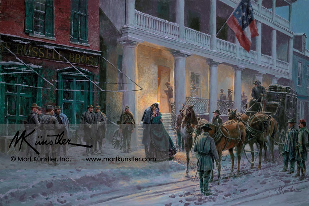 Mrs. Jackson Comes to Winchester - limited edition print
