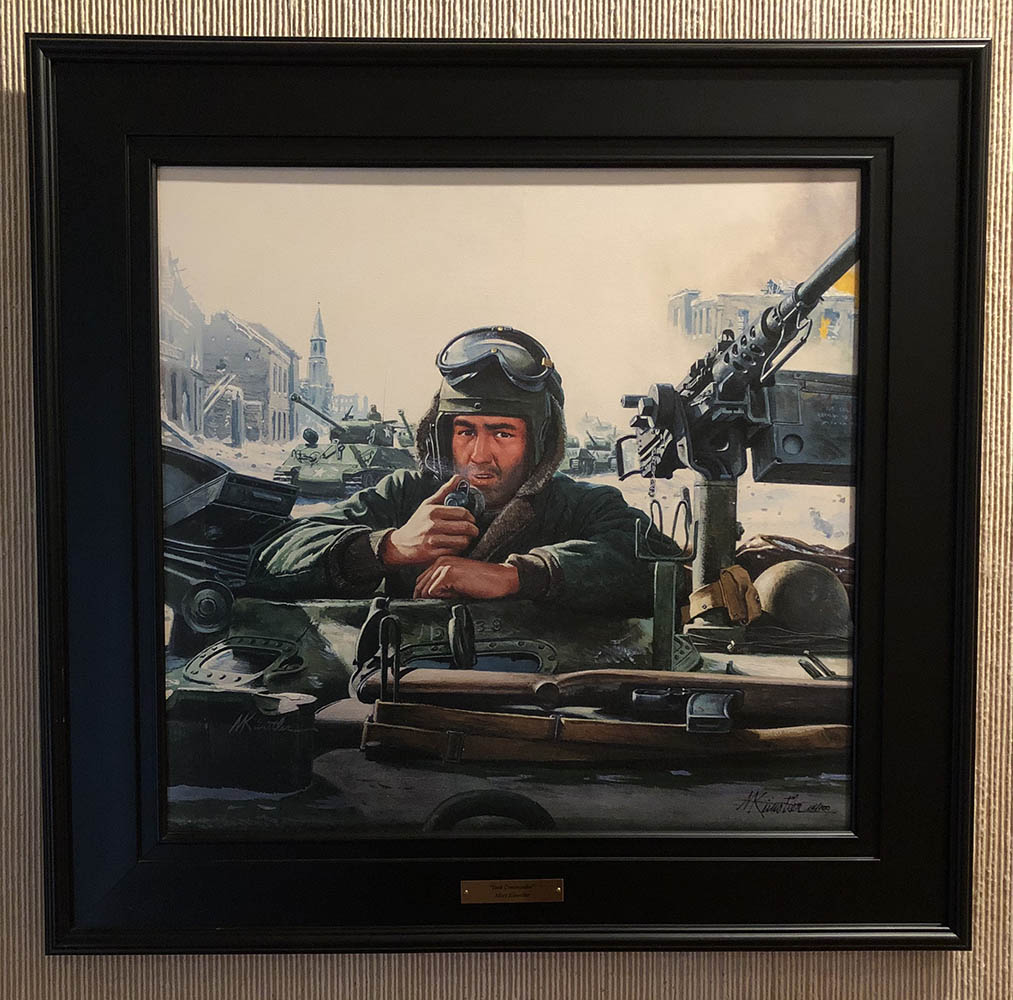 Tank Commander - Battle of the Bulge - limited edition print