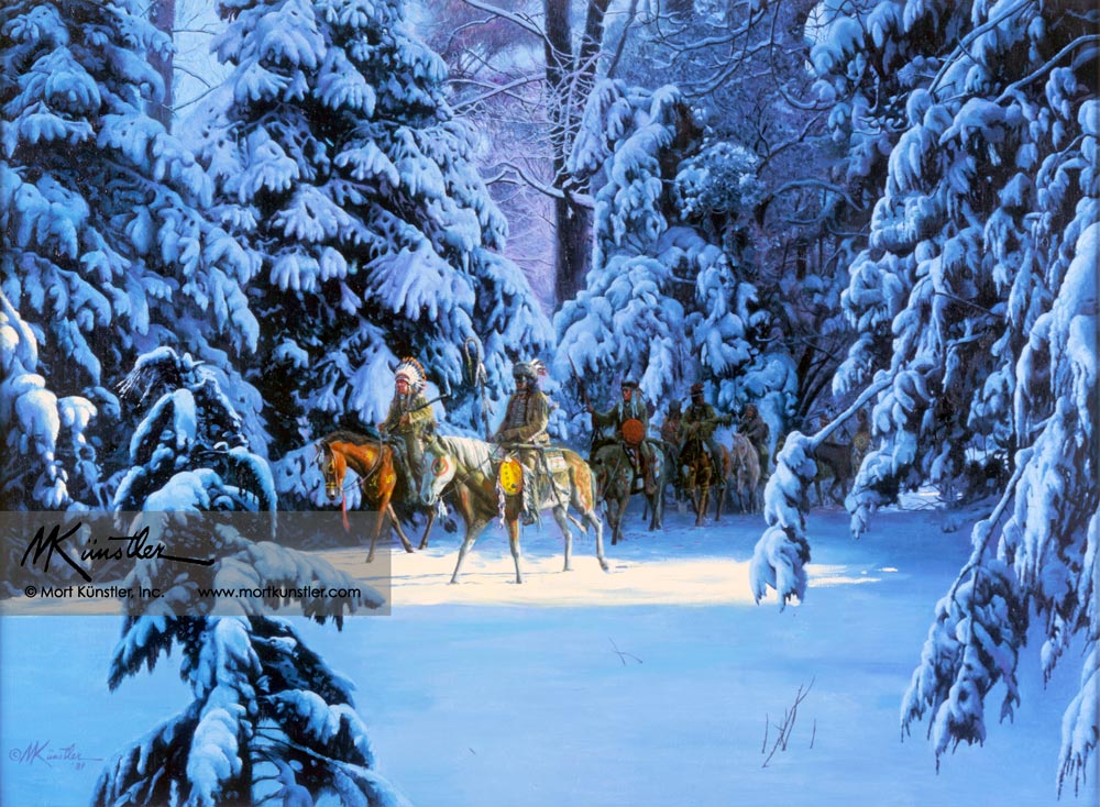 Cheyenne Winter - limited edition print