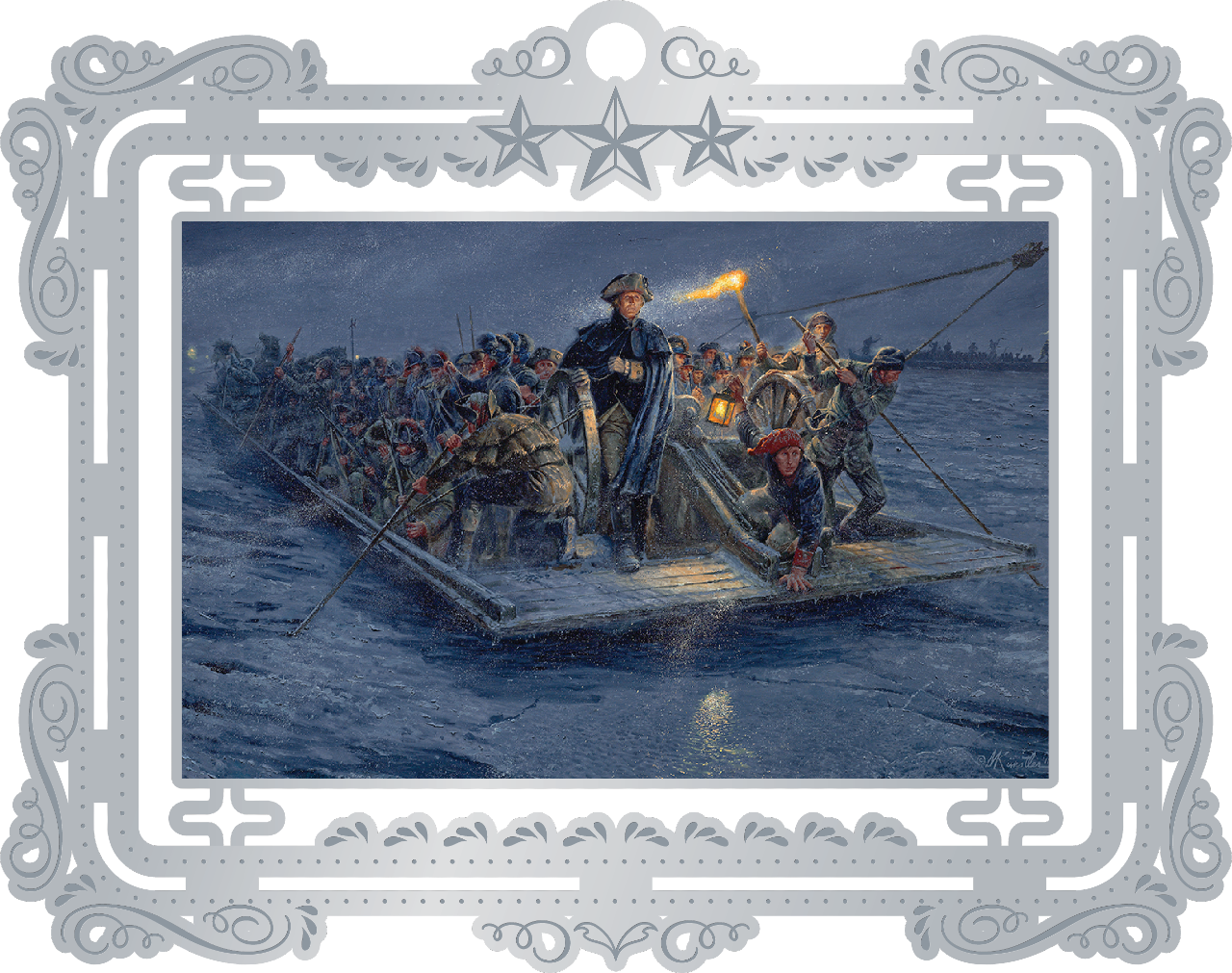 2025 Christmas Ornament – Washington's Crossing
