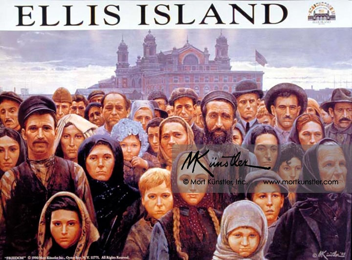 Ellis Island Freedom – Poster