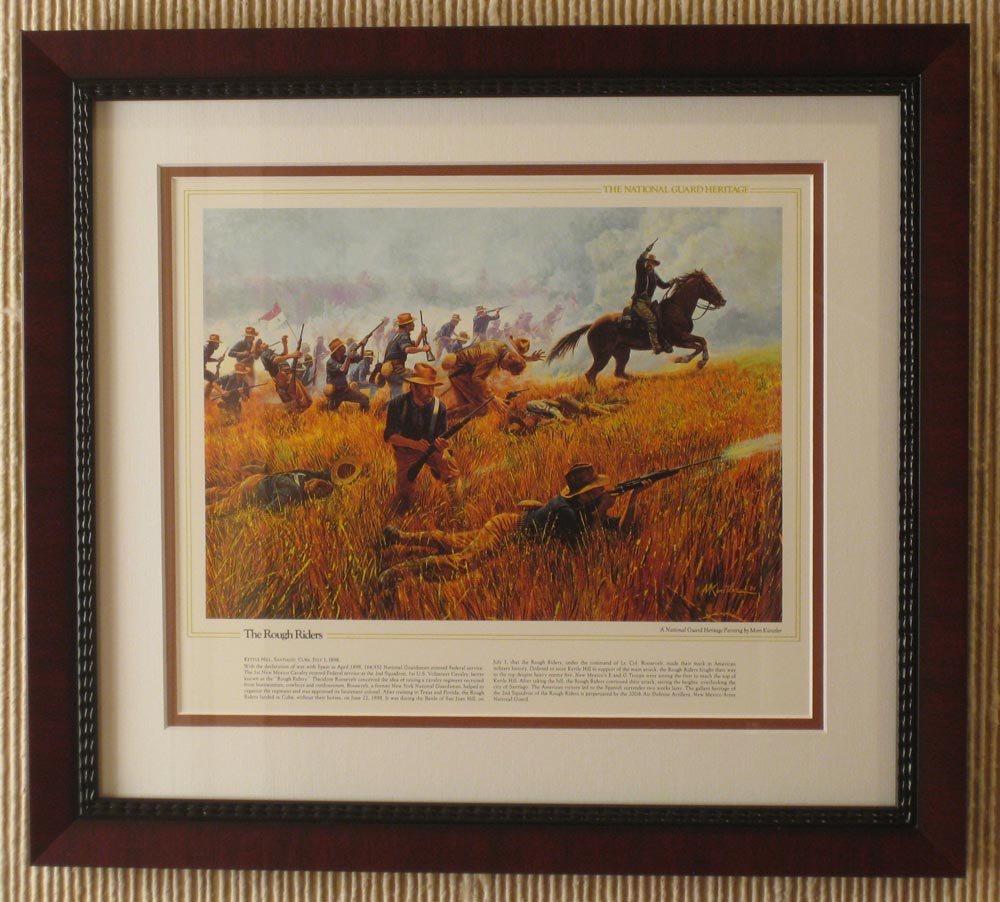 Rough Riders, The - Framed Print – The Official Mort Künstler Website