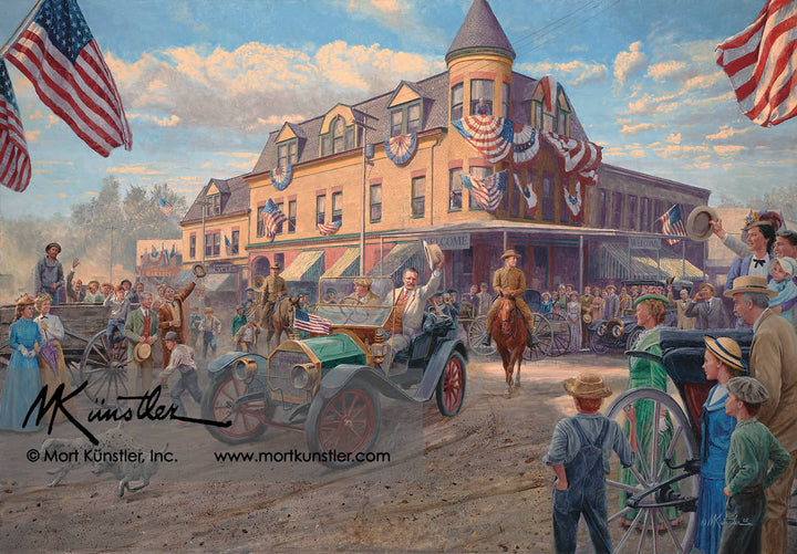 Teddy’s Fourth of July – limited edition print