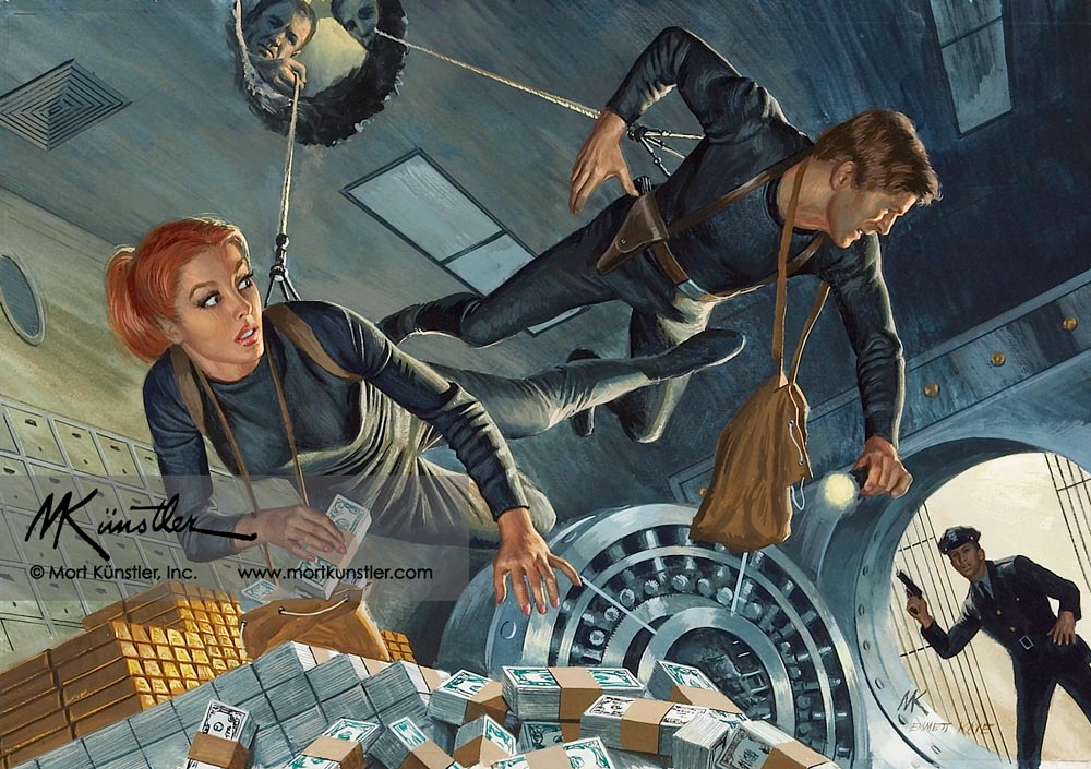 Do-It-Yourself Bank Robbers, The - limited edition print