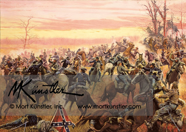 Battle for the Shenandoah - limited edition print