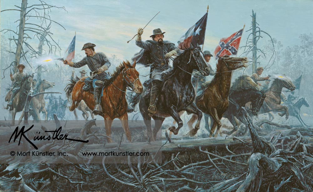 Fight at Fallen Timbers, The - limited edition print