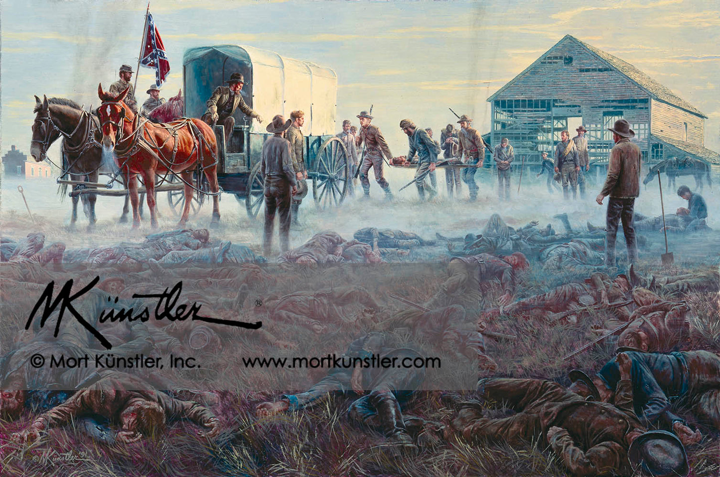 Bringing Cleburne In - limited edition print