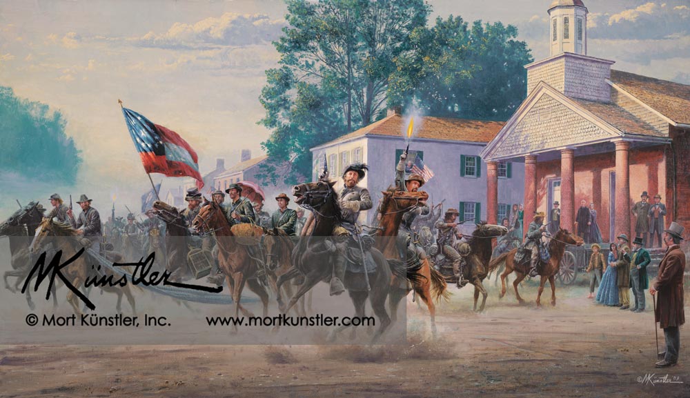 Ohio Raid limited edition print The Official Mort Künstler