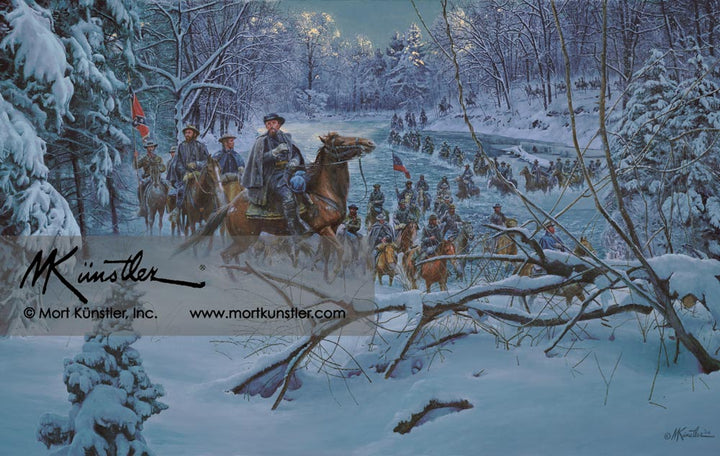 Confederate Crossing - limited edition print