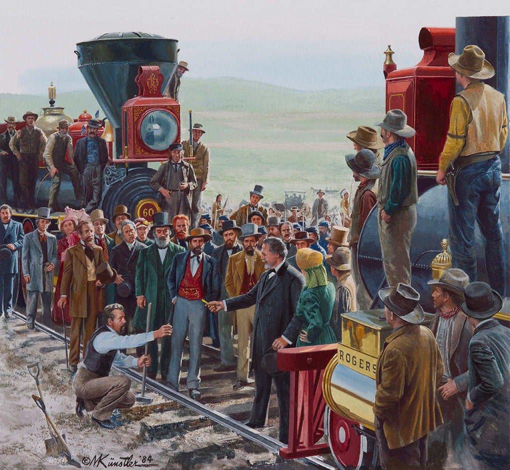 Golden Spike, The - limited edition print