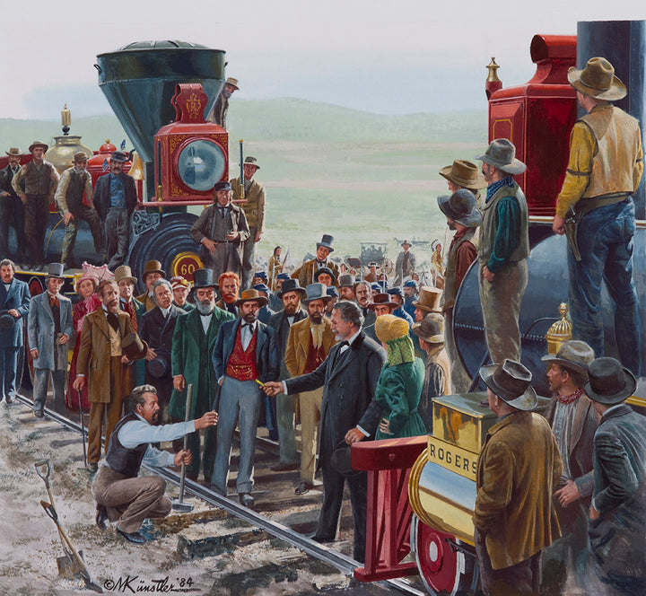 Golden Spike, The - limited edition print