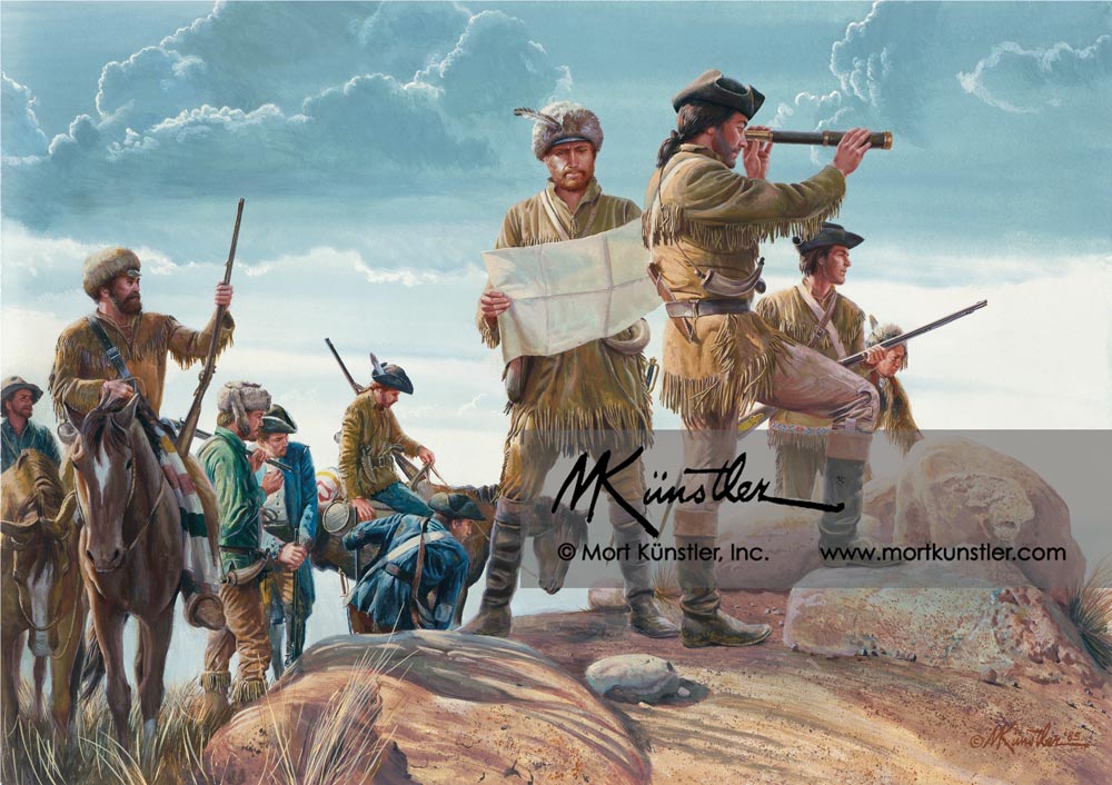 Lewis and Clark - limited edition print