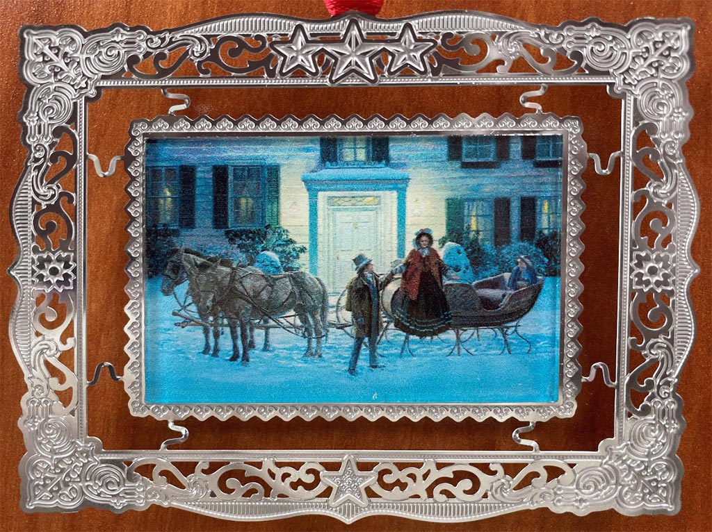 2021 Christmas Ornament – Fox Hollow Farm