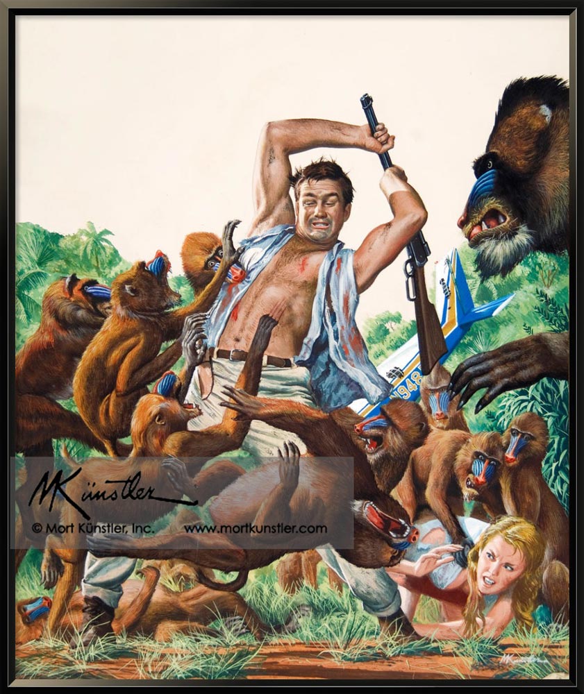 I Was Captured by a Mandrill Army