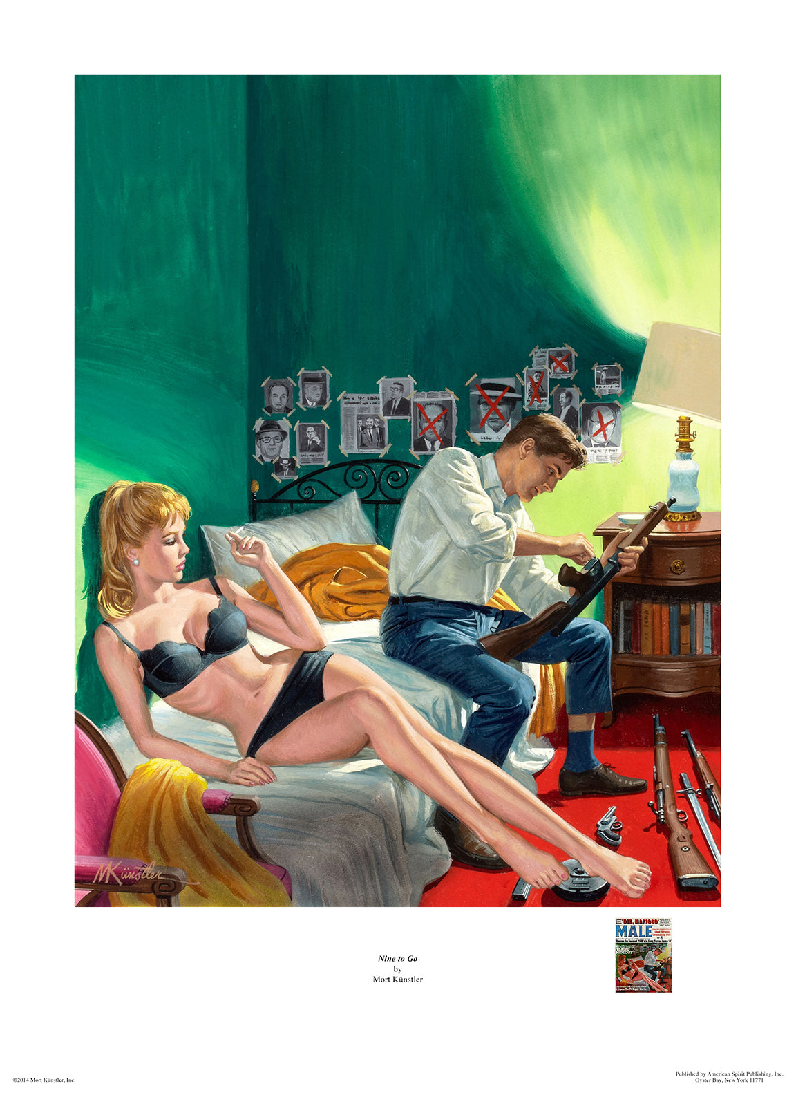 Nine to Go! - limited edition print