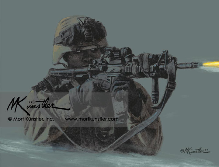 Night Warrior – limited edition print