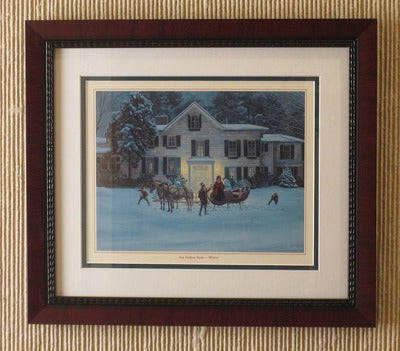 Fox Hollow Farm, Winter - Framed Print